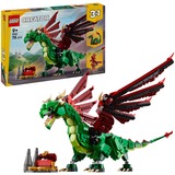 LEGO Drago medievale, Giochi di costruzione Set da costruzione, 9 anno/i, Plastica, 715 pz, 944 g