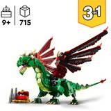 LEGO Drago medievale, Giochi di costruzione Set da costruzione, 9 anno/i, Plastica, 715 pz, 944 g