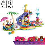 LEGO Friends Giornata divertente al parco acquatico, Giochi di costruzione 