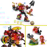 LEGO Knuckles vs. il Mech Egg Crusher del Dr. Eggman, Giochi di costruzione Set da costruzione, 8 anno/i, Plastica, 350 pz, 452 g