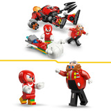 LEGO Sonic 77005 Knuckles vs. il Mech Egg Crusher del Dr. Eggman con 2 Minifigure, Anelli e Smeraldi del Caos per Bambini 8+, Giochi di costruzione Anelli e Smeraldi del Caos per Bambini 8+, Set da costruzione, 8 anno/i, Plastica, 350 pz, 452 g