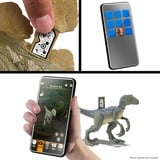 Mattel HRX51 Action figure giocattolo, Gioco figura Jurassic World HRX51, 4 anno/i, Marrone, Grigio, Plastica