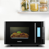 Medion MD14482, Forno a microonde Nero/Argento