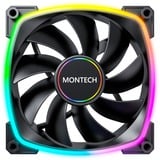 Montech AX140 PWM 140x140x25, Ventola Nero
