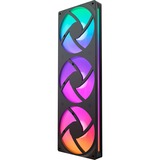 NZXT F360 RGB CORE, Ventola Nero