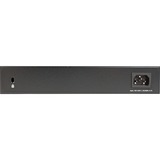 Netgear GS324 Non gestito Gigabit Ethernet (10/100/1000) Nero Non gestito, Gigabit Ethernet (10/100/1000), Montaggio rack, Montabile a parete