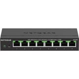 Netgear MS308E Non gestito 2.5G Ethernet (100/1000/2500) Nero, Interruttore Nero, Non gestito, 2.5G Ethernet (100/1000/2500), Full duplex, Montabile a parete