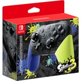 Nintendo Pro Controller Switch - edizione speciale Splatoon 3, Gamepad blu/giallo fluo, Gamepad, Nintendo Switch, D-pad, Tasto Home, Analogico/Digitale, Wireless, Bluetooth