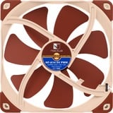 Noctua NF-A14 Case per computer Ventilatore 14 cm Beige, Marrone Ventilatore, 14 cm, 300 Giri/min, 1500 Giri/min, 24,6 dB, 140,2 m³/h