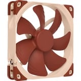 Noctua NF-A14 Case per computer Ventilatore 14 cm Beige, Marrone, Ventola Ventilatore, 14 cm, 300 Giri/min, 1500 Giri/min, 24,6 dB, 140,2 m³/h