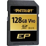 Patriot EP 128 GB SDXC, Scheda di memoria Nero