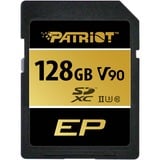 Patriot EP 128 GB SDXC, Scheda di memoria Nero