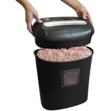 Peach PS500-40 distruggi documenti Triturazione incrociata 68 dB Nero Nero, Triturazione incrociata, 21 L, 250 fogli, 68 dB, 10 fogli, Nero
