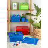 Room Copenhagen LEGO Mattoncino di Stoccaggio 4 Coperchio Superiore Traslucido, Scatola di immagazzinaggio verde chiaro/trasparente