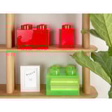 Room Copenhagen LEGO Mattoncino di Stoccaggio 4 Coperchio Superiore Traslucido, Scatola di immagazzinaggio verde chiaro/trasparente