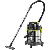 Ryobi 5133004724, Aspira bagnato / asciutto Nero/in acciaio inox