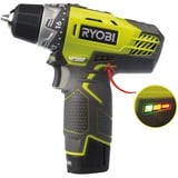 Ryobi Avvitatore compatto a batteria R12DD-220S, 12Volt, Trapano avvitatore verde/Nero