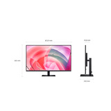 SAMSUNG S70D Monitor PC 94 cm (37") 3840 x 2160 Pixel 4K Ultra HD LCD Nero, Monitor LED Nero, 94 cm (37"), 3840 x 2160 Pixel, 4K Ultra HD, LCD, 5 ms, Nero