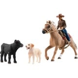 Schleich Farm World Western Riding Adventures, Gioco figura 3 anno/i, Multicolore