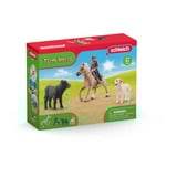 Schleich Farm World Western Riding Adventures, Gioco figura 3 anno/i, Multicolore