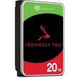 Seagate IronWolf Pro ST20000NT001 disco rigido interno 20 TB 7200 Giri/min 256 MB 3.5", Hard-disk 20 TB, 7200 Giri/min, 256 MB, 3.5"