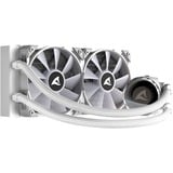 Sharkoon S80 RGB White AIO 240mm, Raffreddamento ad acqua bianco