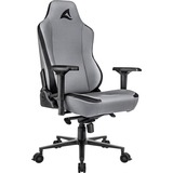 Sharkoon SKILLER SGS40 Seduta imbottita Schienale imbottito grigio/Nero, Seduta imbottita, Schienale imbottito, Grigio, Grigio, Schiuma, Poliuretano, Schiuma, Poliuretano (PU)