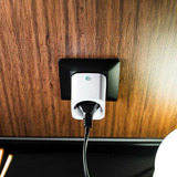 Shelly Plug M Gen3, Notebook bianco