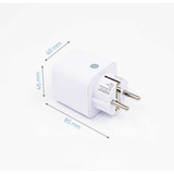 Shelly Plug M Gen3, Presa commutata bianco