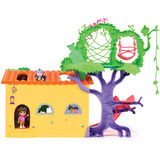 Spin Master Dora - Set di gioco Casita della foresta pluviale, Gioco da costruzione 