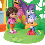 Spin Master Dora - Set di gioco Casita della foresta pluviale, Gioco da costruzione 