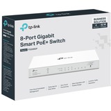 TP-Link FESTA FS308GP switch di rete Gestito Gigabit Ethernet (10/100/1000) Supporto Power over Ethernet (PoE) Bianco, Interruttore Gestito, Gigabit Ethernet (10/100/1000), Supporto Power over Ethernet (PoE), Montaggio rack