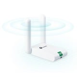 TP-Link TL-WN822N scheda di rete e adattatore WLAN 300 Mbit/s, Adattatore Wi-Fi bianco, Wireless, Mini-USB, WLAN, Wi-Fi 4 (802.11n), 300 Mbit/s, Bianco, Vendita al dettaglio