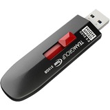 Team Group C212 unità flash USB 512 GB USB tipo A 3.2 Gen 2 (3.1 Gen 2) Nero Nero/Rosso, 512 GB, USB tipo A, 3.2 Gen 2 (3.1 Gen 2), 600 MB/s, Lamina di scorrimento, Nero