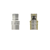Thermal Grizzly DeltaMate Quick Disconnect, Connessione Argento (Matt)/nichel