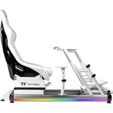 Thermaltake Cockpit simulatore di corsa GR500 Snow, Sim Rig bianco