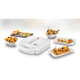 Unold 48360 piastra per waffle 24 waffle 1400 W Acciaio inossidabile, Bianco bianco, 320 mm, 255 mm, 103 mm, 1400 W, 230 V, 50 Hz