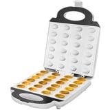 Unold 48360 piastra per waffle 24 waffle 1400 W Acciaio inossidabile, Bianco, Cialde bianco, 320 mm, 255 mm, 103 mm, 1400 W, 230 V, 50 Hz