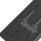 Wera 9881 Inserto in schiuma per set di pinze KNIPEX 2, vuoto, Deposito Nero/grigio