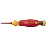 Wiha Cacciavite con caricatore di punte PocketMax electric rosso/Giallo