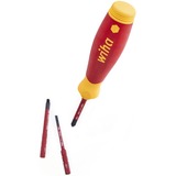 Wiha Cacciavite con caricatore di punte PocketMax electric rosso/Giallo