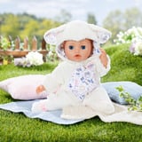 ZAPF Creation BABY born Sheep Onesie 43cm, Accessori della bambola BABY born Sheep Onesie 43cm, Salopette per bambola, 3 anno/i