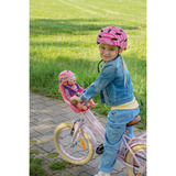 ZAPF Creation BABY born® Seggiolino per bicicletta, Accessori della bambola fucsia/Blu