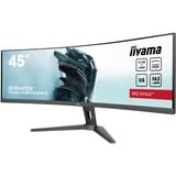 iiyama G-MASTER RED EAGLE CURVED Monitor PC 113 cm (44.5") 5120 x 1440 Pixel Dual QHD LED Nero, Monitor di gioco Nero (opaco), 113 cm (44.5"), 5120 x 1440 Pixel, Dual QHD, LED, 0,8 ms, Nero