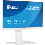 iiyama XUB2293HSU-W7, Monitor LED bianco (matto)