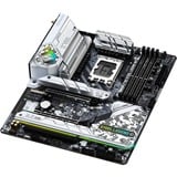 ASRock Z790 STEEL LEGEND WIFI, Scheda madre argento/Nero