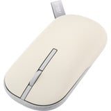 ASUS Marshmallow MD100 mouse Ufficio Ambidestro RF senza fili + Bluetooth Ottico 1600 DPI beige/grigio, Ambidestro, Ottico, RF senza fili + Bluetooth, 1600 DPI, Beige, Verde