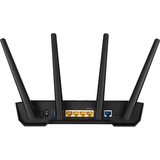 ASUS TUF Gaming AX3000 V2 router wireless Gigabit Ethernet Dual-band (2.4 GHz/5 GHz) Nero, Arancione Nero/Giallo, Wi-Fi 6 (802.11ax), Dual-band (2.4 GHz/5 GHz), Collegamento ethernet LAN, Nero, Arancione, Router da tavolo