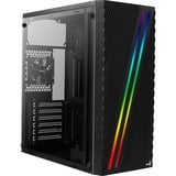 Aerocool Streak Midi Tower Nero, Chassis Tower Nero, Midi Tower, PC, Nero, ATX, micro ATX, Mini-ITX, Acrilonitrile butadiene stirene (ABS), SPCC, Multi