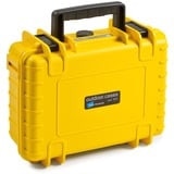 B&W outdoor.case Typ 1000 SI, Valigia giallo